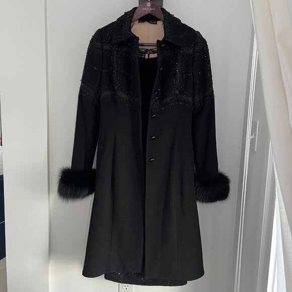 Peggy Jennings Evening Dress & Coat Set Size 2 - Picture 2 of 7